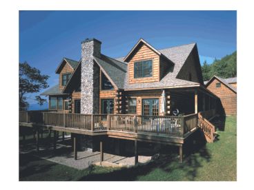 Information on Log Home and Log Cabin Floor plans from 
