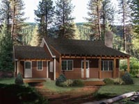 Cabin House Plan