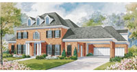 Colonial home plan
