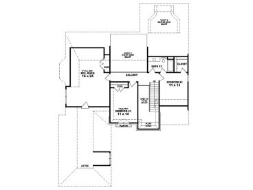 2nd Floor Plan, 006H-0101
