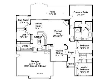 Floor Plan, 051H-0180