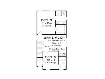 2nd Floor Plan, 059H-0227