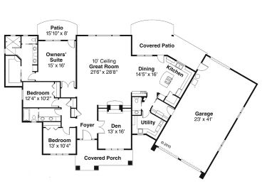 Floor Plan, 051H-0188