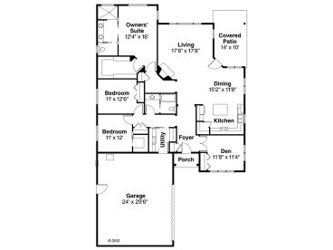 Floor Plan, 051H-0221