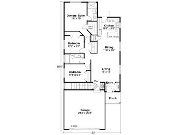 Opt. Floor Plan, 051H-0117
