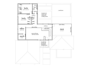 2nd Floor Plan, 052H-0080