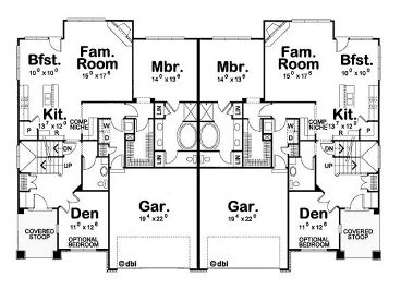 1st Floor Plan, 031M-0068