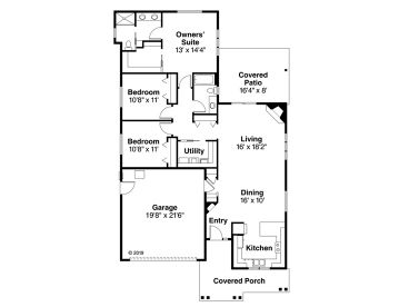 Floor Plan, 051H-0296