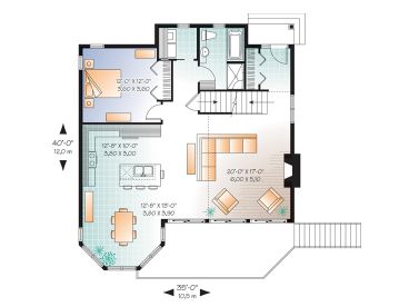 1st Floor Plan, 027H-0226