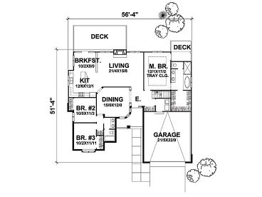 Floor Plan, 016H-0039