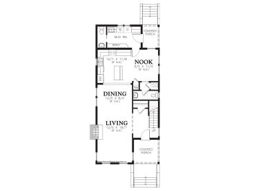 1st Floor Plan, 034H-0382
