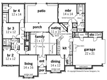 Floor Plan, 021H-0222