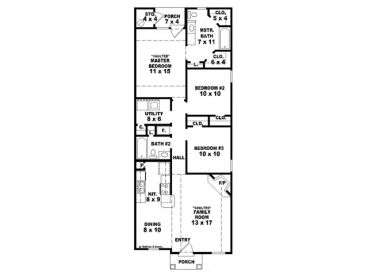 Floor Plan, 006H-0010