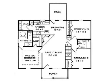 Floor Plan, 019H-0068
