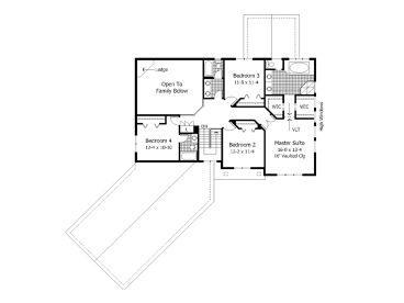 2nd Floor Plan, 023H-0039