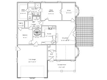 Floor Plan, 065H-0059