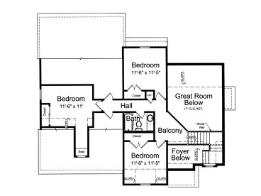 2nd Floor Plan, 046H-0003
