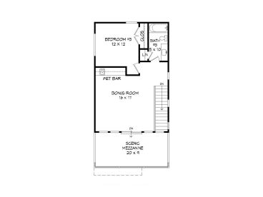3rd Floor Plan, 062H-0217