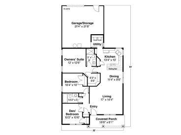 Floor Plan, 051H-0394