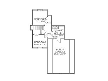 2nd Floor Plan, 067H-0008