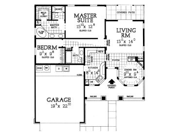 Floor Plan, 057H-0030