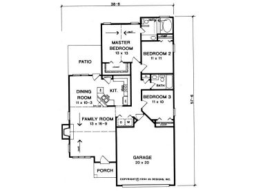 Floor Plan, 019H-0014