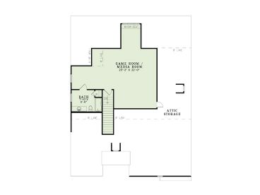 2nd Floor Plan, 025H-0273