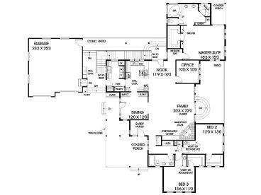 Floor Plan, 013H-0026