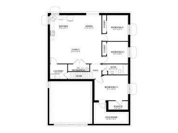 Opt. Floor Plan, 065H-0025
