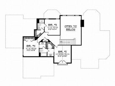 2nd Floor Plan, 020H-0135