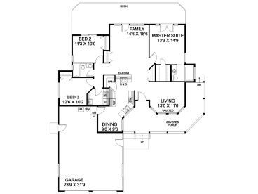 Floor Plan, 013H-0007