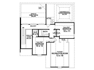 2nd Floor Plan, 006H-0157