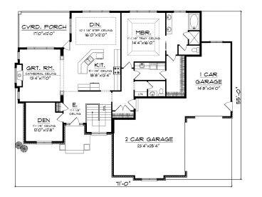 Floor Plan, 020H-0287