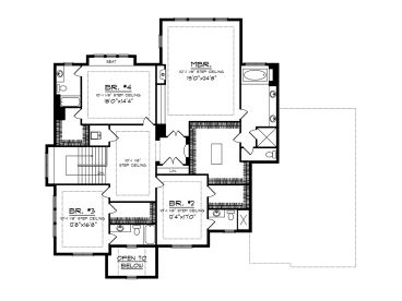2nd Floor Plan 020H-0371