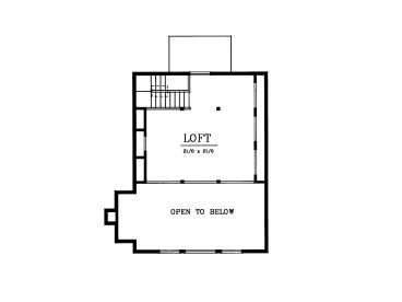 2nd Floor Plan, 026H-0022