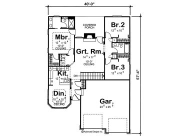 Floor Plan, 050H-0044