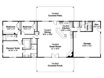 Floor Plan, 051H-0205