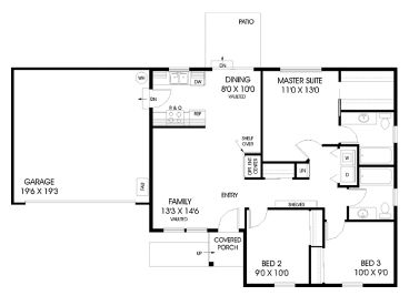 Floor Plan, 013H-0071