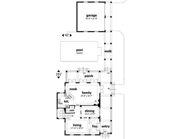 1st Floor Plan, 052H-0063