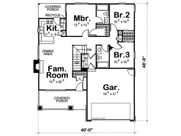 Floor Plan, 031H-0133