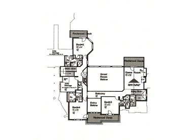 2nd Floor Plan, 002H-0116