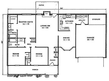 Floor Plan, 004H-0021