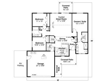 Floor Plan, 051H-0367