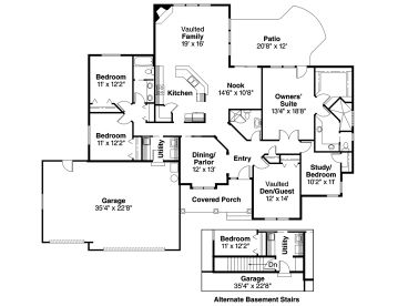 Floor Plan, 051H-0089