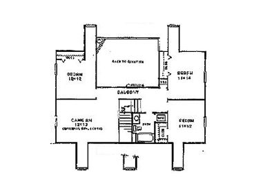 2nd Floor Plan, 004H-0086