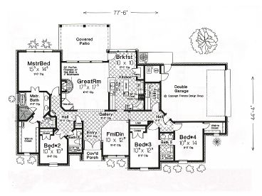 Floor Plan, 002H-0035