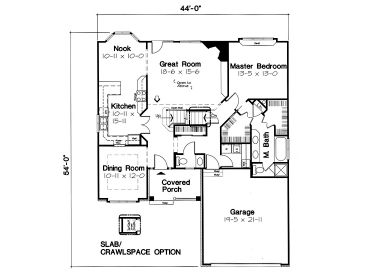 1st Floor Plan, 047H-0014
