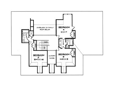 2nd Floor Plan, 019H-0099