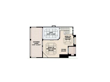 2nd Floor Plan, 040H-0080