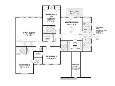 2nd Floor Plan, 007H-0084